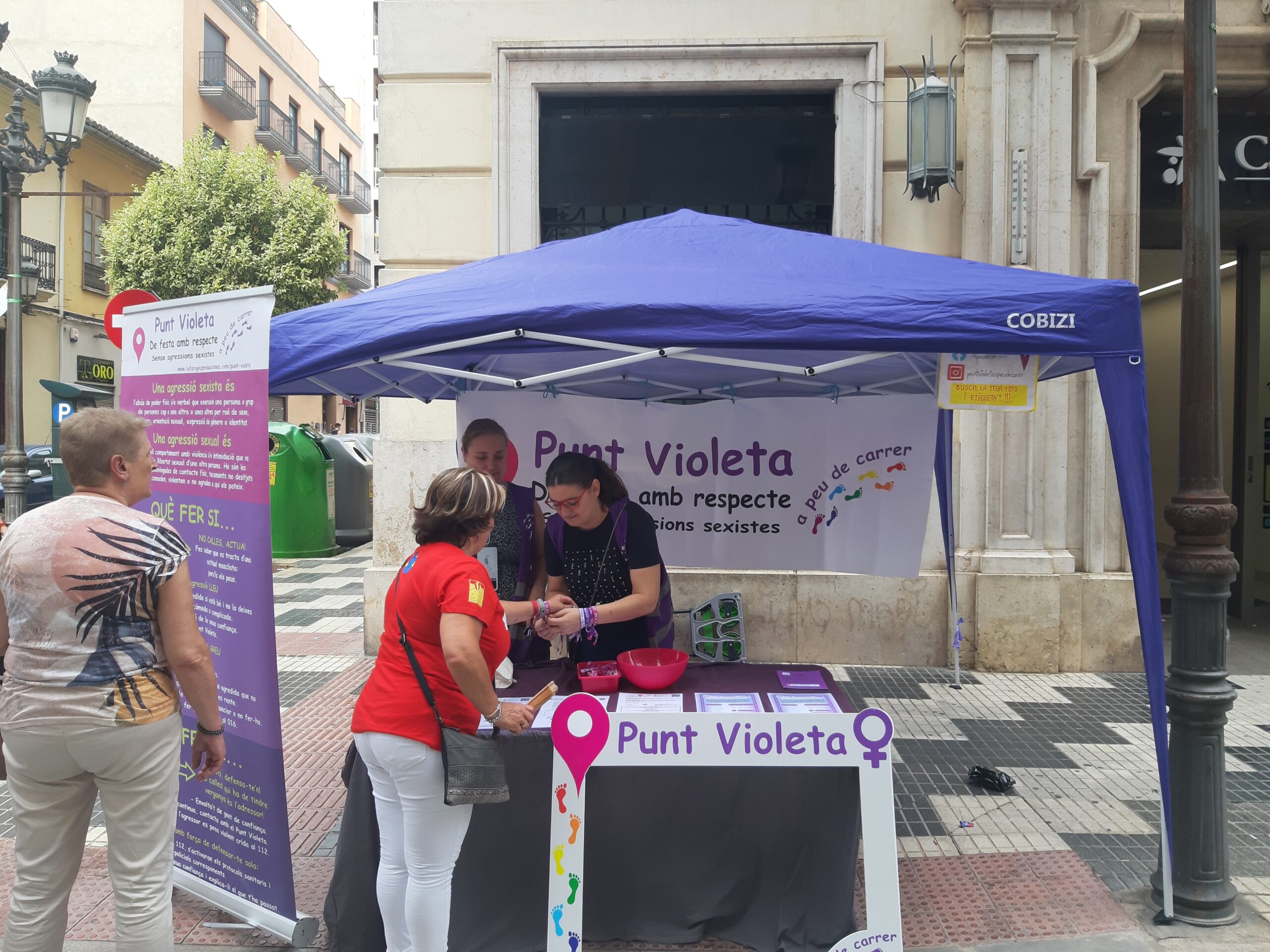 Punt Violeta a ALGEMESI